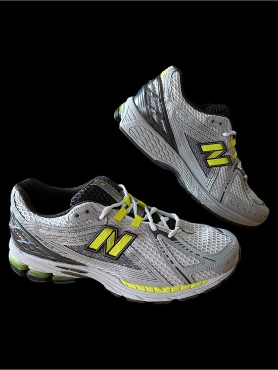 New Balance Other - New Balance U1906R Gray Runners with Neon Yellow Unisex M/10.5 W/12
